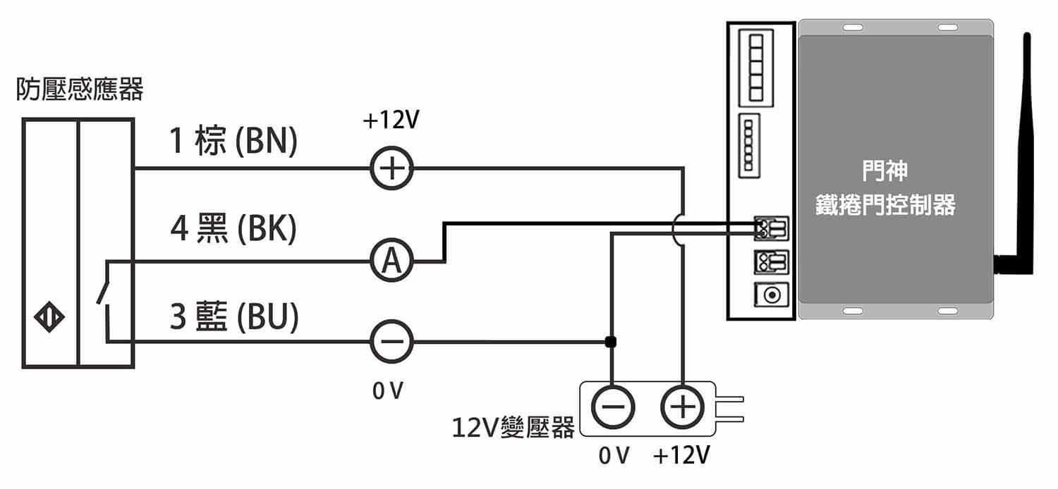 102010141634 - 門神-安裝防壓感應器