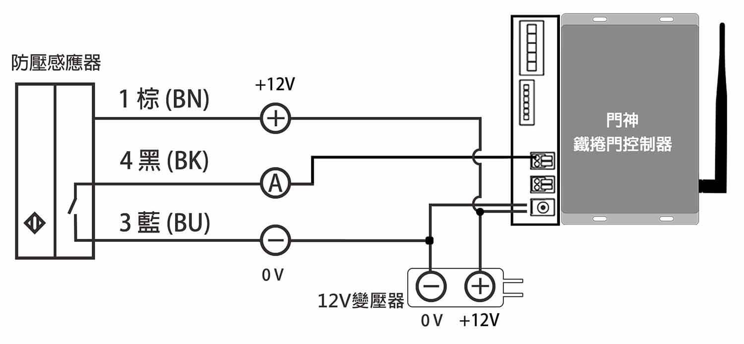 102010141635 - 門神-安裝防壓感應器